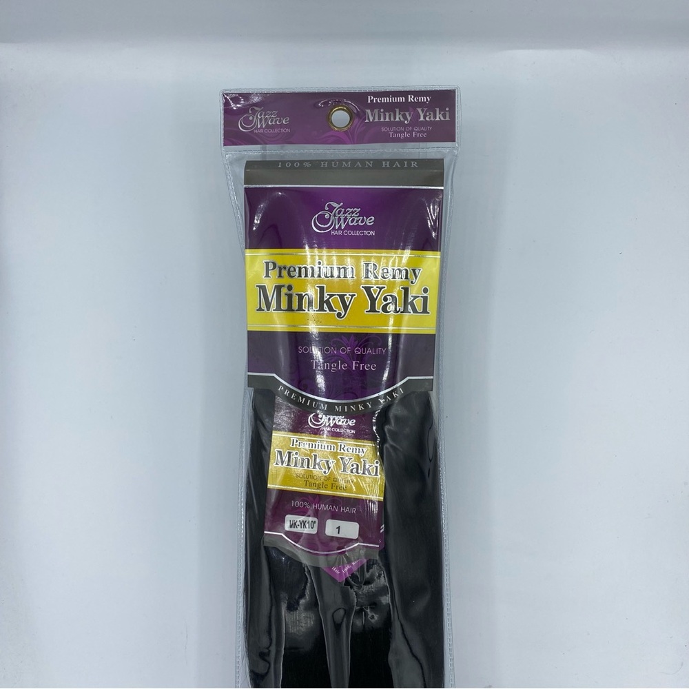 Jazz Wave- Premium Remy Minky Yaki 10” #1 | 100% Human Hair